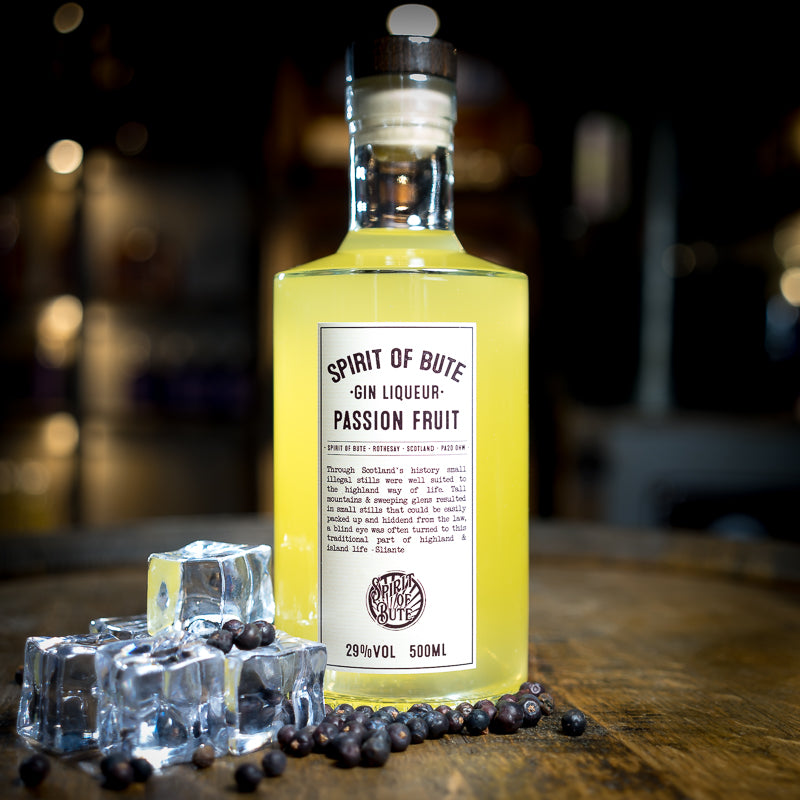 Passion Fruit Gin Liqueur Spirit of Bute